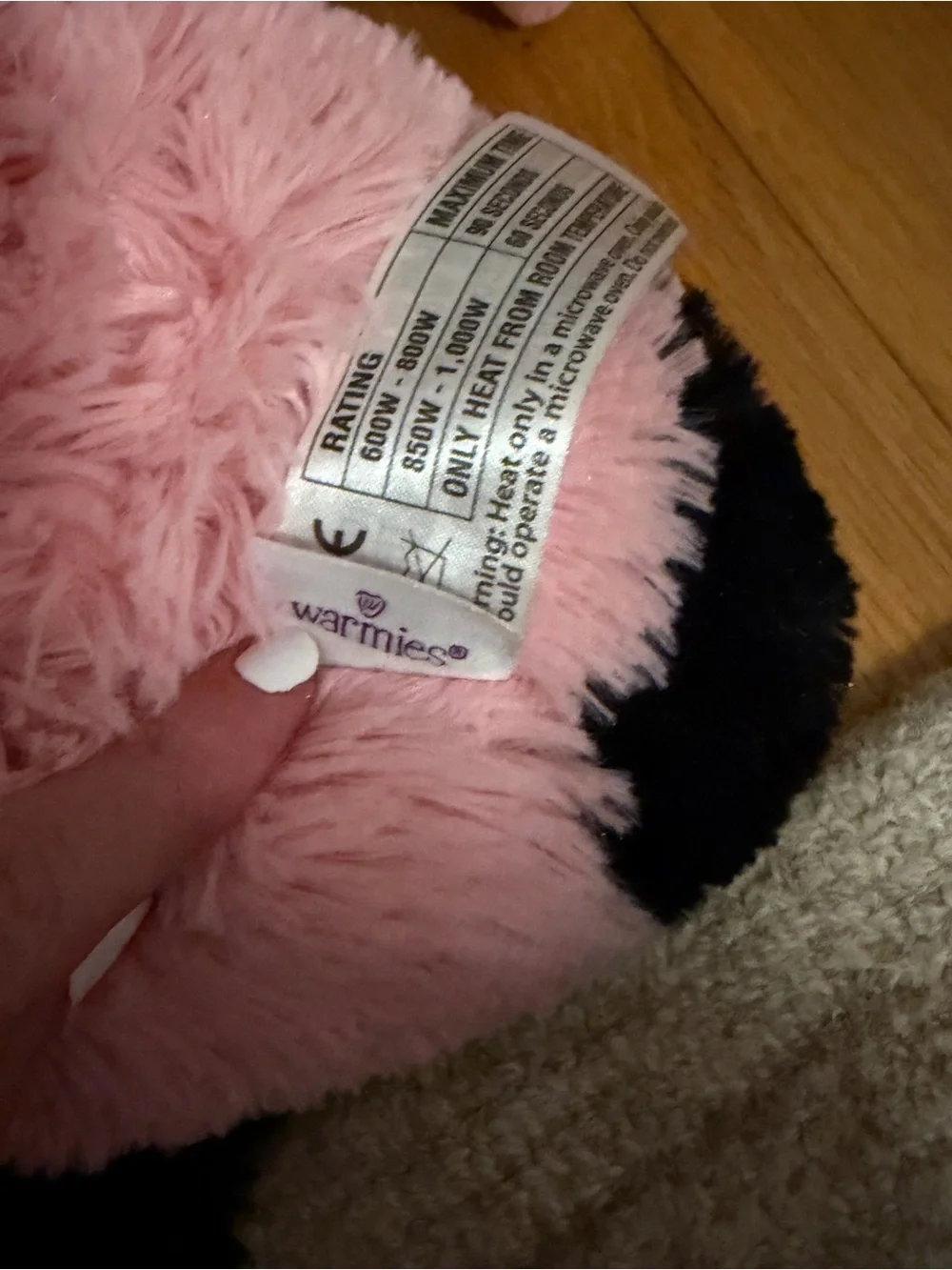 Warmies Pink Flamingo - Picture 4 of 6